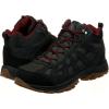 imageColumbia Mens Redmond III Mid Waterproof Hiking BootsNoriRed Jasper