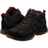 imageColumbia Mens Redmond III Mid Waterproof Hiking BootsNoriRed Jasper