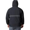 imageColumbia Mens Spire Valley Hooded WindbreakerBlackShark