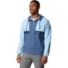 imageColumbia Mens Spire Valley Hooded WindbreakerRipple BlueDark MountainColl Navy