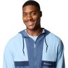 imageColumbia Mens Spire Valley Hooded WindbreakerRipple BlueDark MountainColl Navy
