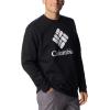imageColumbia Mens Trek CrewBlackCsc Stacked Logo