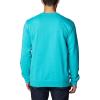 imageColumbia Mens Trek CrewBright Aqua HeatherCsc Sleeve Logo