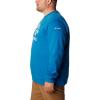 imageColumbia Mens Trek CrewBright Indigo  College Life Graphic