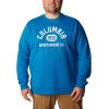 imageColumbia Mens Trek CrewBright Indigo  College Life Graphic