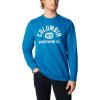 imageColumbia Mens Trek CrewBright Indigo  College Life Graphic