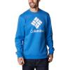 imageColumbia Mens Trek CrewBright Indigo HeatherCsc Stacked Logo