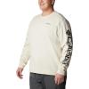 imageColumbia Mens Trek CrewChalkCsc Sleeve Logo