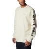 imageColumbia Mens Trek CrewChalkCsc Sleeve Logo