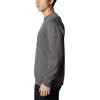 imageColumbia Mens Trek CrewCharcoal HeatherCsc Stacked Graphic