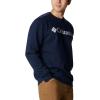 imageColumbia Mens Trek CrewCollegiate Navy  Csc Branded Logo