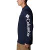 imageColumbia Mens Trek CrewCollegiate NavyCsc Sleeve Logo