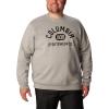 imageColumbia Mens Trek CrewColm Grey Hthr  College Life Graphic