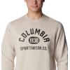 imageColumbia Mens Trek CrewDark Stone  College Life Graphic