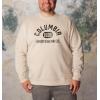 imageColumbia Mens Trek CrewDark Stone  College Life Graphic