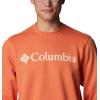 imageColumbia Mens Trek CrewDesert OrangeCsc Stacked Graphic