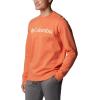 imageColumbia Mens Trek CrewDesert OrangeCsc Stacked Graphic