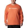imageColumbia Mens Trek CrewDesert OrangeCsc Stacked Graphic