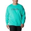 imageColumbia Mens Trek CrewElectric Turquoise