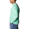 imageColumbia Mens Trek CrewKelp HeatherArched Brand Logo