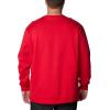 imageColumbia Mens Trek CrewMountain Red  Csc Branded Logo