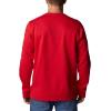 imageColumbia Mens Trek CrewMountain RedCsc Sleeve Logo