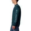 imageColumbia Mens Trek CrewNight Wave  Csc Sleeve Logo