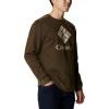 imageColumbia Mens Trek CrewOlive GreenAncient Fossil
