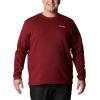 imageColumbia Mens Trek CrewRed JasperCsc Sleeve Logo