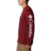 imageColumbia Mens Trek CrewRed JasperCsc Sleeve Logo