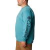 imageColumbia Mens Trek CrewShasta  Csc Sleeve Logo