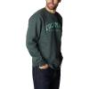 imageColumbia Mens Trek CrewSpruce HeatherArched Brand Logo