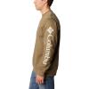 imageColumbia Mens Trek CrewStone Green  Csc Sleeve Logo