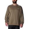 imageColumbia Mens Trek CrewStone Green  Csc Sleeve Logo