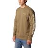 imageColumbia Mens Trek CrewStone Green  Csc Sleeve Logo