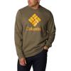 imageColumbia Mens Trek CrewStone GreenCsc Stacked Logo