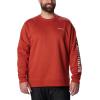 imageColumbia Mens Trek CrewWarp Red Csc Sleeve Logo