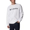imageColumbia Mens Trek CrewWhite  Csc Branded Logo