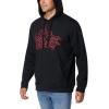 imageColumbia Mens Trek Graphic HoodieBlackCanada Treescape