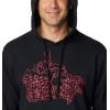 imageColumbia Mens Trek Graphic HoodieBlackCanada Treescape