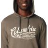 imageColumbia Mens Trek Graphic HoodieCharcoal HeatherScripted Scene
