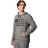 imageColumbia Mens Trek Graphic HoodieCharcoal HeatherTreestriped Flag