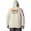 imageColumbia Mens Trek Graphic HoodieDark Stone  Checkered Range Graphic