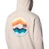 imageColumbia Mens Trek Graphic HoodieDark StoneCircular Linescape