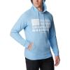 imageColumbia Mens Trek Graphic HoodieJet StreamTreestriped Flag