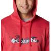 imageColumbia Mens Trek Graphic HoodieMountain Red HeatherNorthwoods Brand