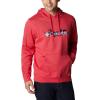 imageColumbia Mens Trek Graphic HoodieMountain Red HeatherNorthwoods Brand