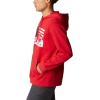 imageColumbia Mens Trek Graphic HoodieMountain RedUs Hood Flag
