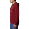 imageColumbia Mens Trek Graphic HoodieRed Jasper  Treeline Flag Graphic