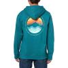 imageColumbia Mens Trek Graphic HoodieRiver BlueCircular Linescape
